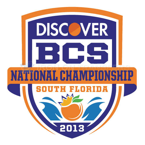 BCS Championship Game Primary Logos 2013 T-shirts Iron On Transf - Click Image to Close